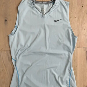 Nike Light Blue Dri-Fit Tank